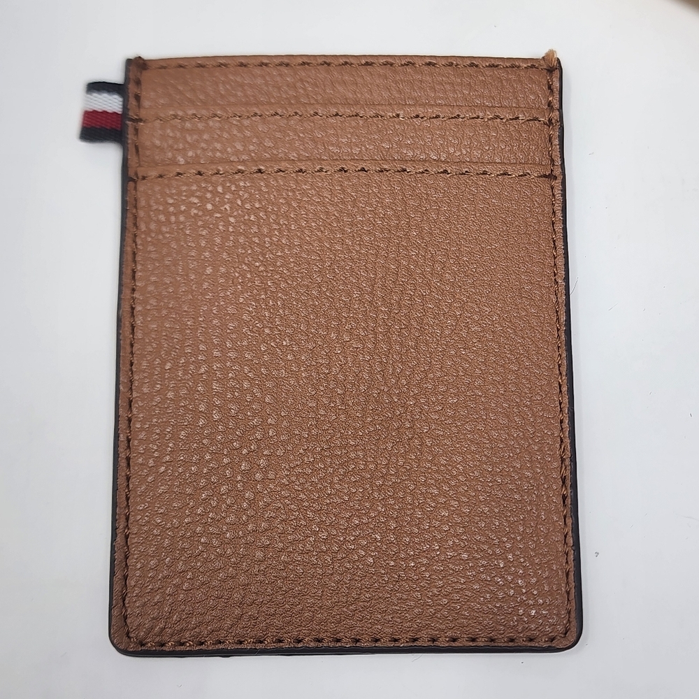 Tommy Hilfiger Tan Credit Card Holder